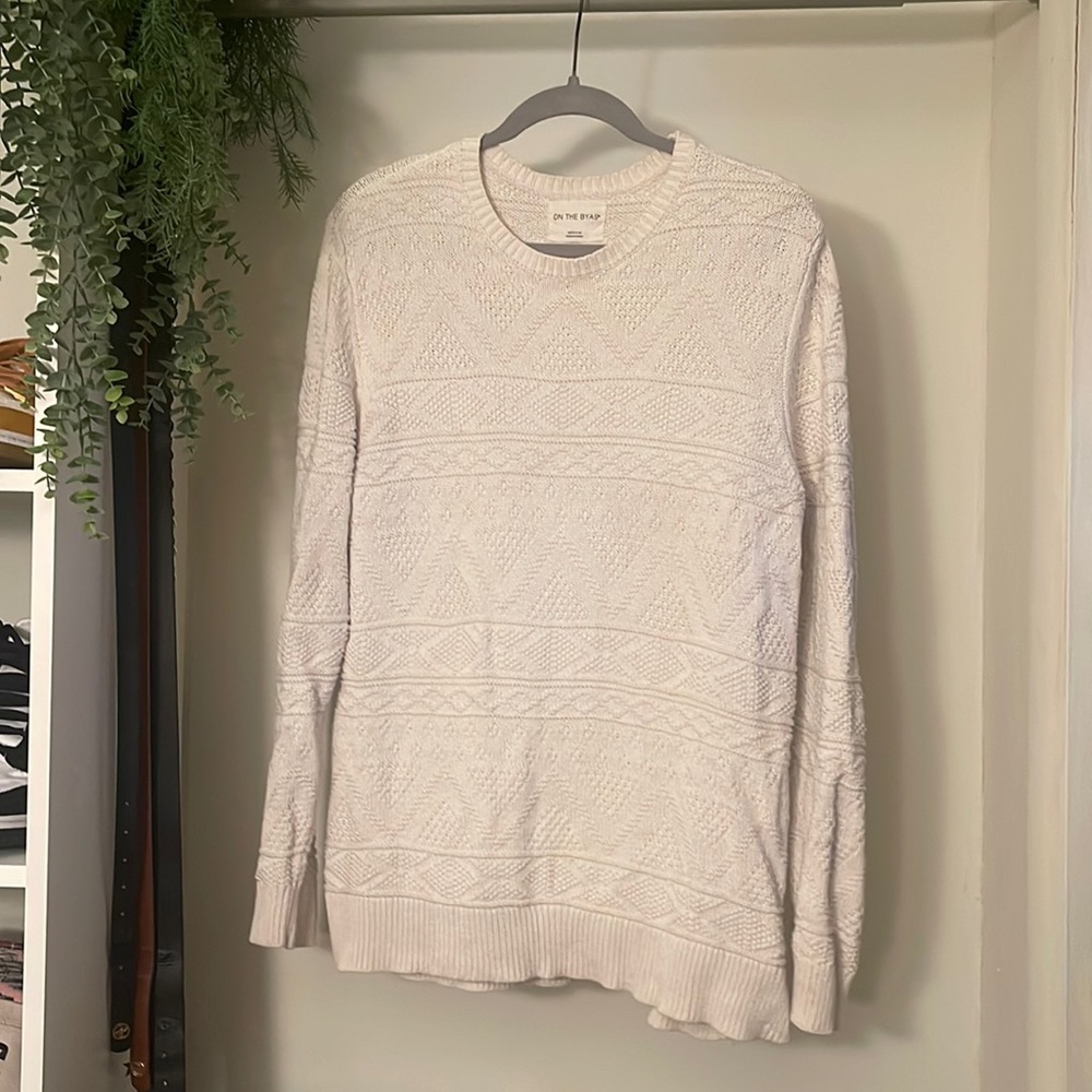 Off White Cozy Sweater